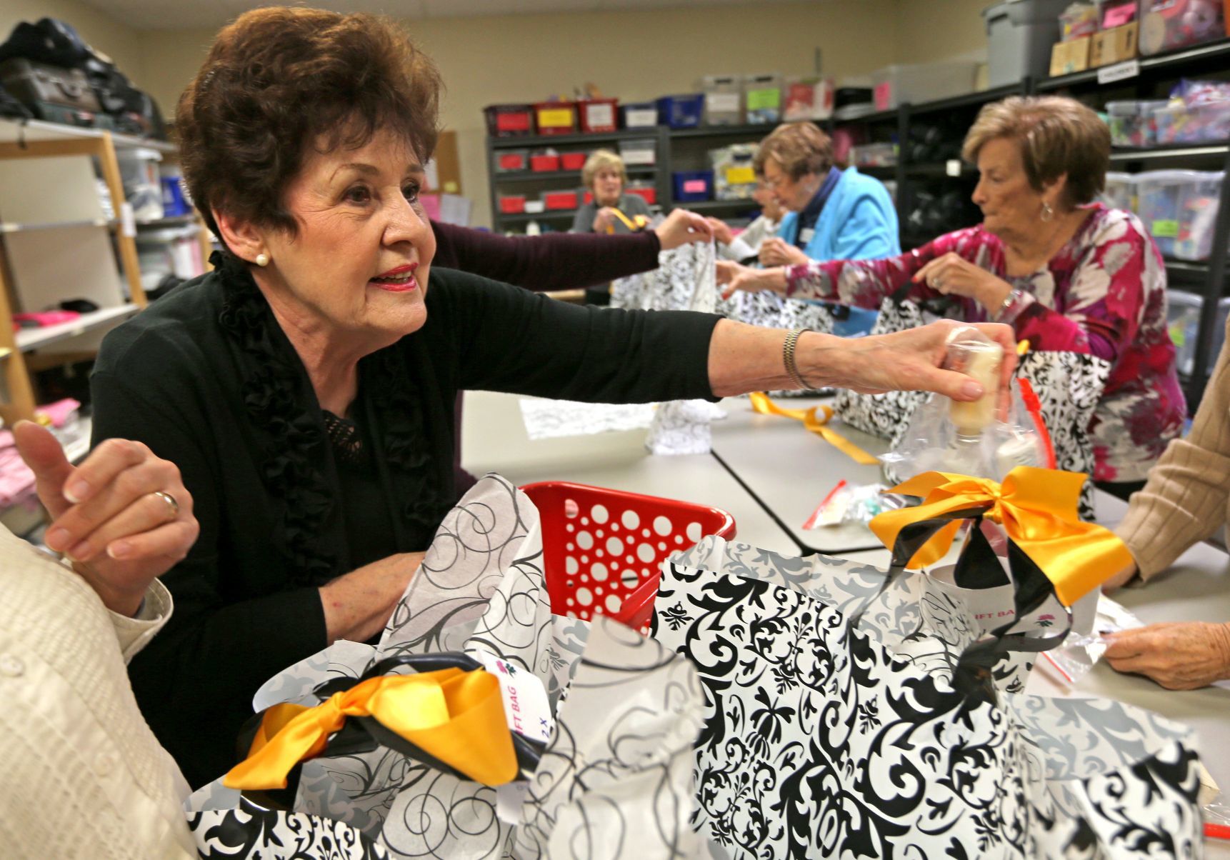 Sandy DiFranco volunteers at the Assistance League